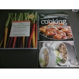 Pampered Chef Cookbook Trio - Vibrant and Inspiring
